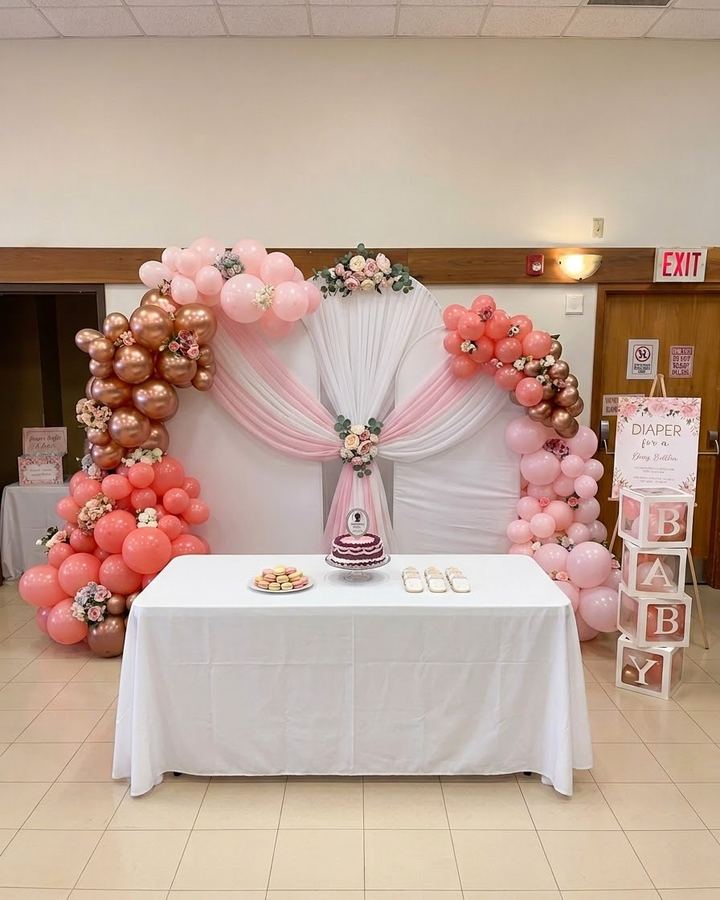 Baby shower decor by Gill Decor in Calgary