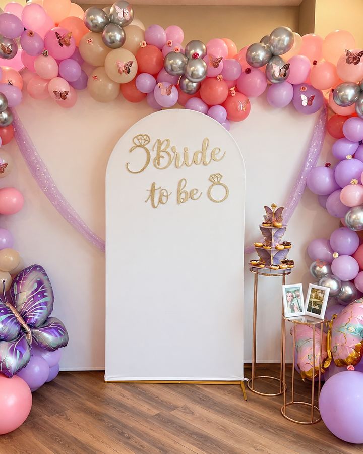 Bridal shower decor by Gill Decor in Calgary